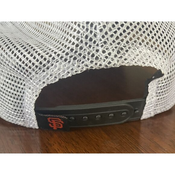 Women's San Francisco Giants New Era Black Spring Training Sun Trucker 9TWENTY S - Picture 7 of 10